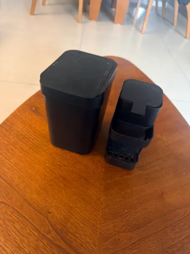 Conjunto Porta Detergente e Esponja + Lixinho de cozinha