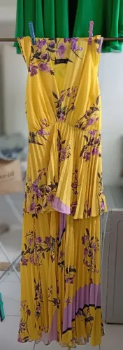 Vestido floral S Club