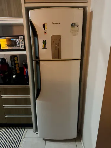 Geladeira Panasonic Frost Free 387L NR-BT40BD1WB 220V - Excelente Estado