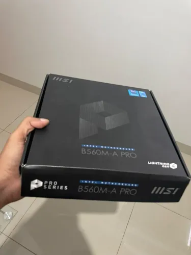 Processador i510400f e Placa Mãe MSI B560M-A PRO