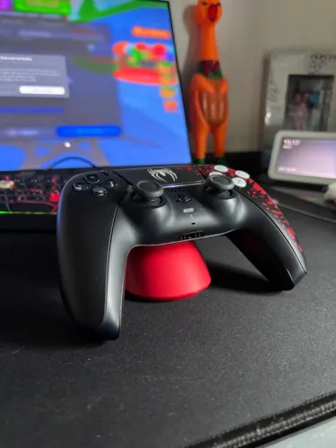 Controle Gamer PS5/PC Spider-Man Preto e Vermelho - Design Exclusivo
