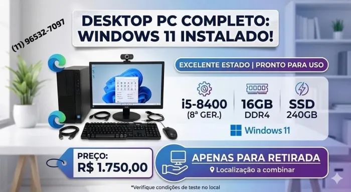 Pc Completo i5 8400