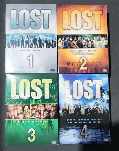 DVD Lost - Temporadas 1 a 4