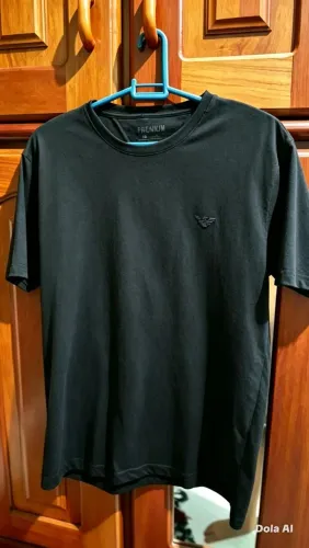 Camisa masculina preta tamanho M