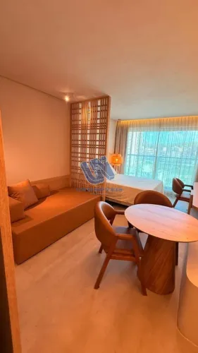Apartamento tipo STUDIO mobiliado com varanda 30m2 em Armação