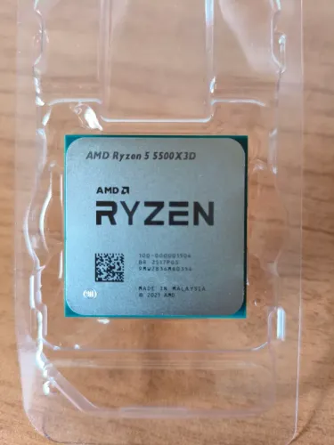 Processador AMD Ryzen 5 5500X3D - 6 Núcleos 12 Threads - AM4