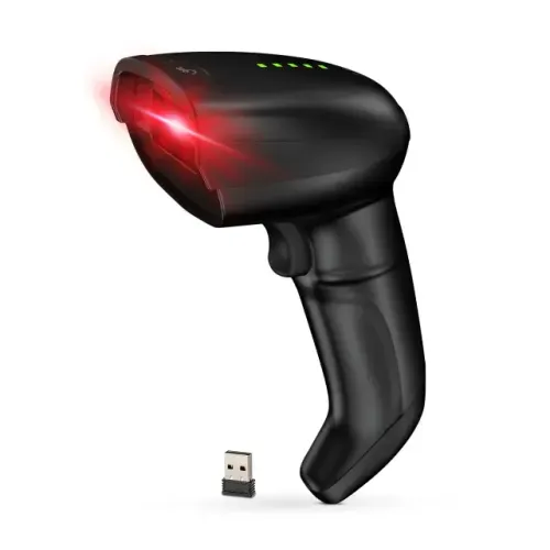 Leitor Código de Barras Sem Fio (Bluetooth/Wireless/USB) - WZetta