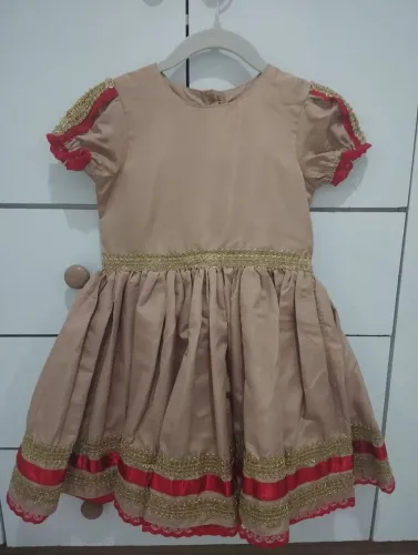Vestido junino infantil