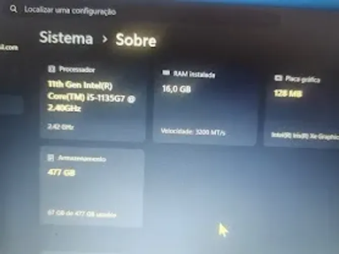 Sony Vaio FE 15 i5 11ª Geração | 16GB RAM | SSD 480GB