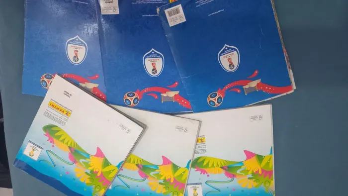 Lote de álbuns no estado