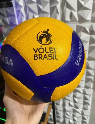 Bola Mikasa V200W ORIGINAL Vôlei Brasil CBV