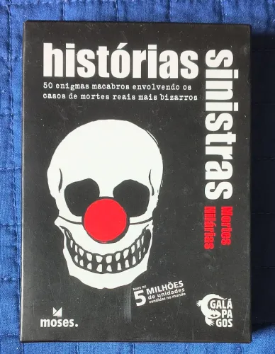 Jogo Histórias sinistras - Mortes hilárias (Galápagos)