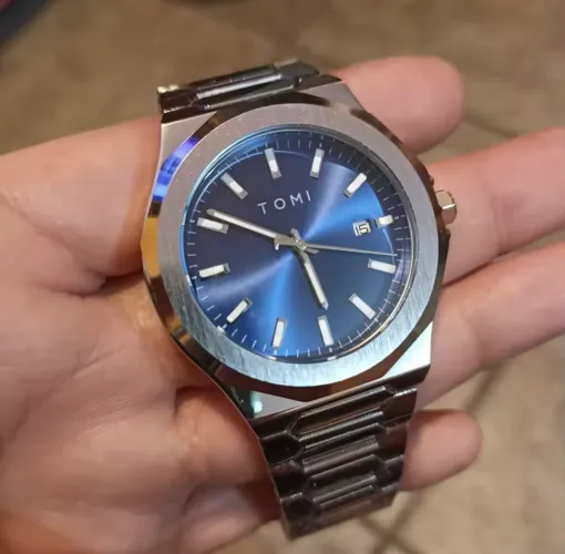 Relógio de luxo da tomi, várias cores disponíveis