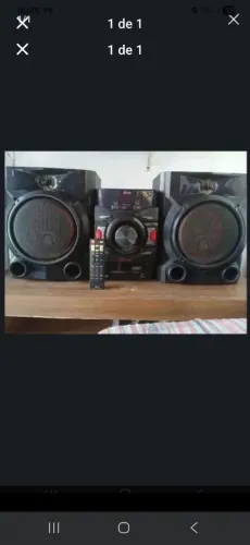 SOM LG LIGA MAIS TA SAÍDO O SOM 