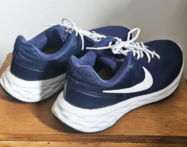 Tênis Nike Revolution 6 Azul Marinho Tamanho 44 Bom Estado