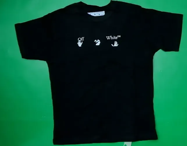 Camiseta Off White Preta TAM M