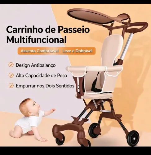 Carrinho de passeio baby