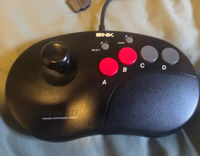 Controle arcade feijão neo geo