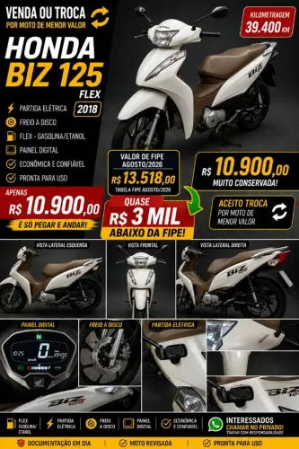 Torrando Honda biz