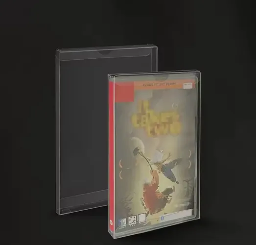 Protetor acrílico para jogos de Nintendo Switch