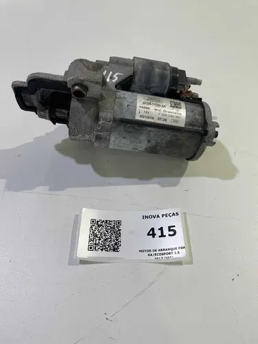 Motor De Arranque Ford Ka New Fiesta 1.5 1.6 Sigma
