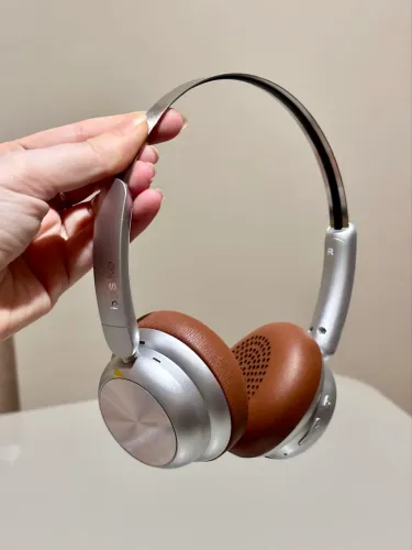 Fone de Ouvido Bluetooth Basike Estilo Retrô - Potente e Bonito! [NOVO]