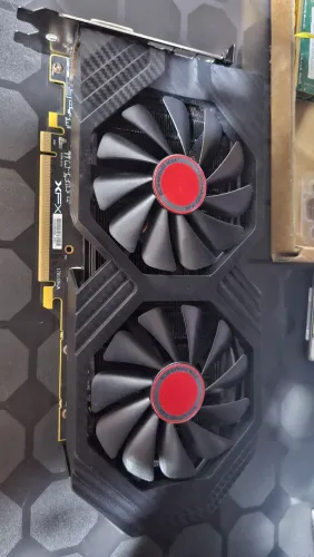 Placa de video rx580 4gb xfx