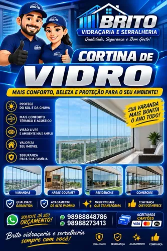 Cortina de vidro faça seu orçamento