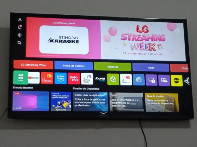 Smart TV 43" LG 4K Ultra HD Nano LED