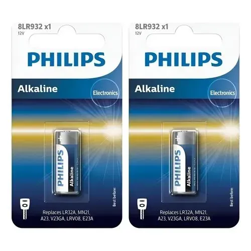 Bateria Philips 8lr932 Alcalina A23 V23ga E23a - 12v |- Gtech