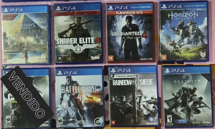 Jogos de PS4