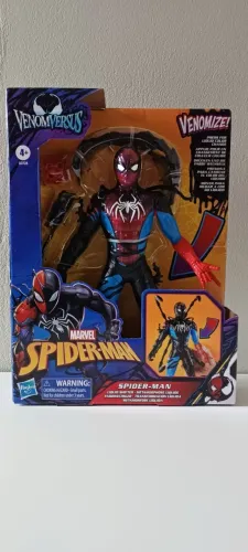 ACTION FIGURE SPIDER MAN VENOMVS METAMORFOSE LIQUIDA