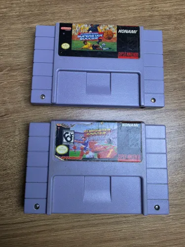 Lote International Superstar Soccer Super Nintendo