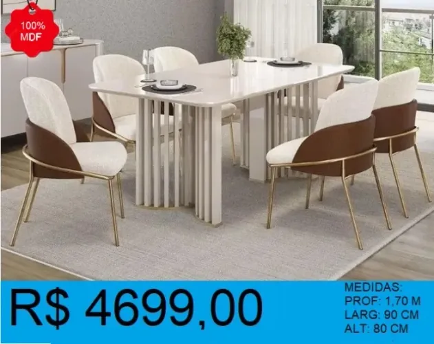 Mesa de jantar de alto patrão!!!