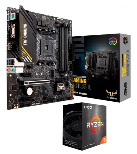 Kit Ryzen - A520M TUF + Ryzen 5 5500 | Envio OLX Pay