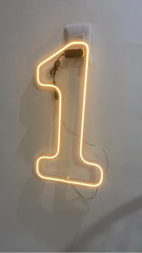Número 1 de led