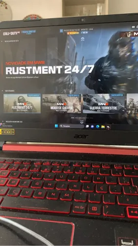 Notebook gamer Accer nitro
