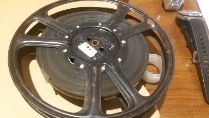 Carretel de filme 9.5mm origonal ano 1915, raro, LEIA!