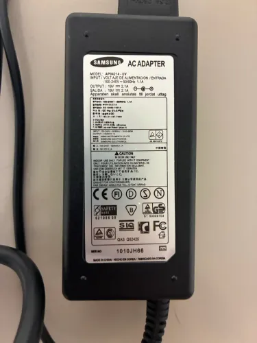 Carregador notebook Samsung