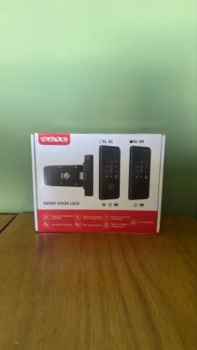 Fechadura Digital SATE SL-60 Touch com Senha e Cartão RFID/NFC - Preta
