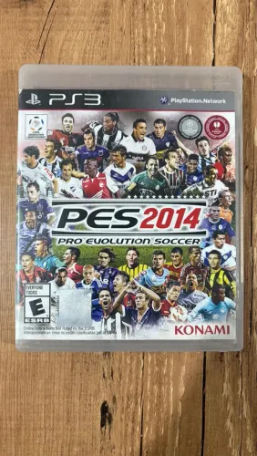 Jogo PES 2014 PS3 Mídia Física Completo com Manual Original