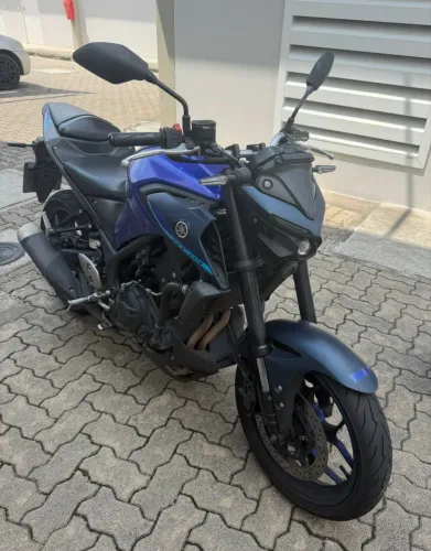 Yamaha MT-03 ABS 2024 Azul - Único Dono - IPVA Pago