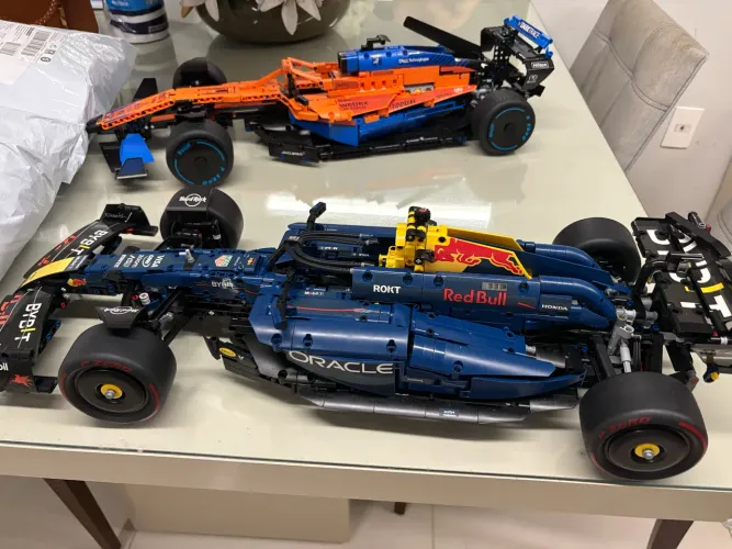Carros de fórmula 1. Blocos de Montar