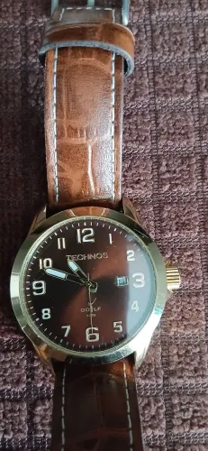 Relógio Technos Golf dourado