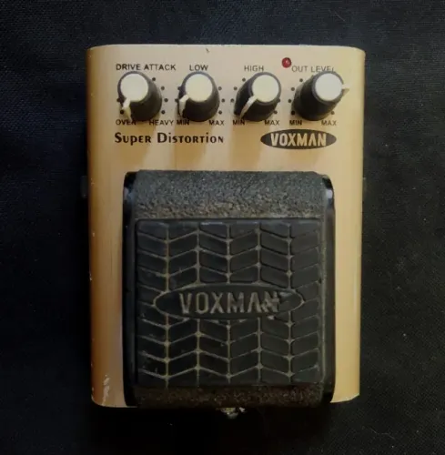 Pedal de efeito de distorção para Guitarra
