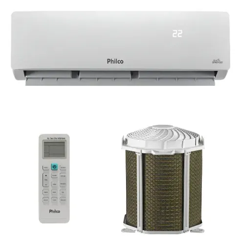 AR CONDICIONADO 12.000 btus BRANCO INVERTER PHILCO - FRIO