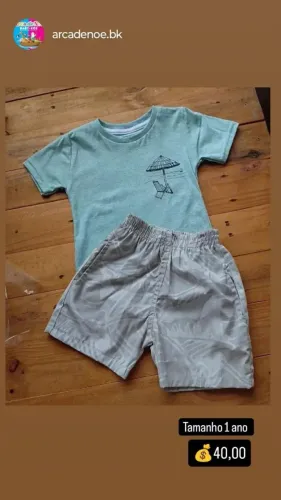 4 conjunto infantis por 99,99 reais Promoção!