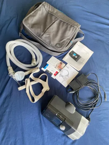 CPAP ResMed Air Sense10 AUTOSET por 1.410,00 no Pix ou no cartão de crédito.