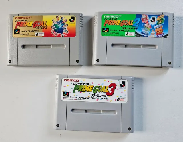 Combo jogos Prime goal Super Famicom Nintendo original