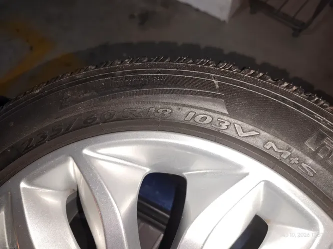 Roda Original + Pneu Pirelli Aro 18 Freelander 2 - Estepe Zero Sem Uso